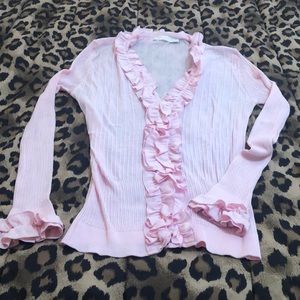 Anne Fontaine ruffled sweater